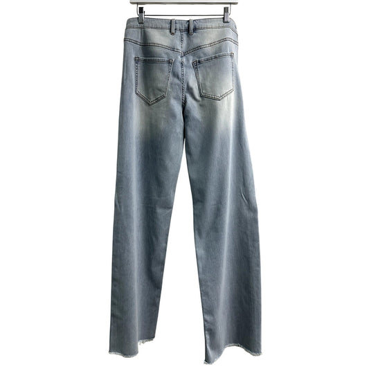 SER.O.YA Cotton Blend Denim Margot Boyfriend Jeans Blue Women's Size 28