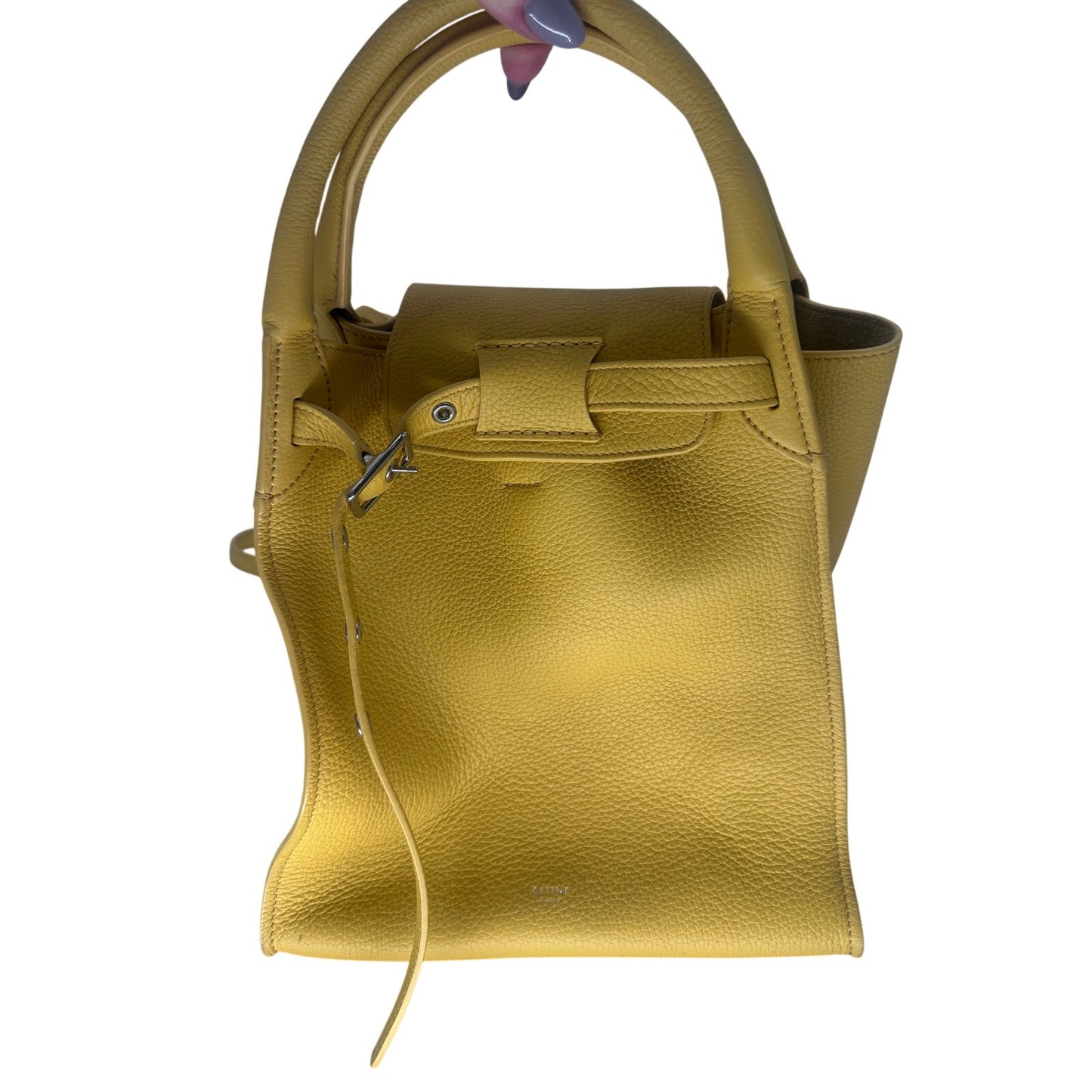 Céline Leather Big Bag Satchel Crossbody Bag