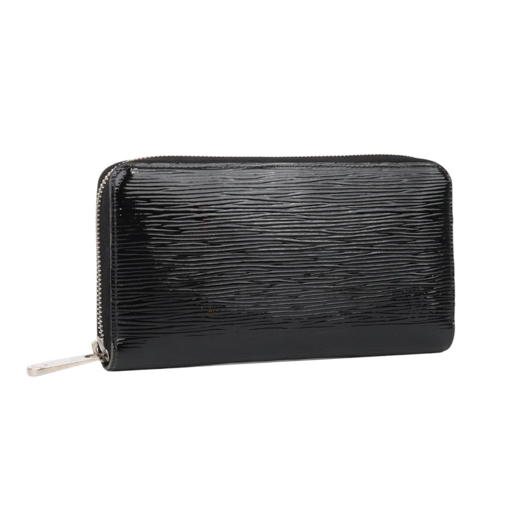 Louis Vuitton Epi Leather Zippy Long Wallet Black