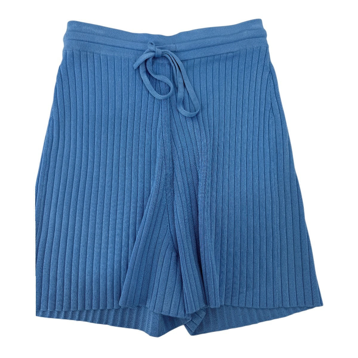 Nanushka Malena Ribbed Knit Drawstring Shorts