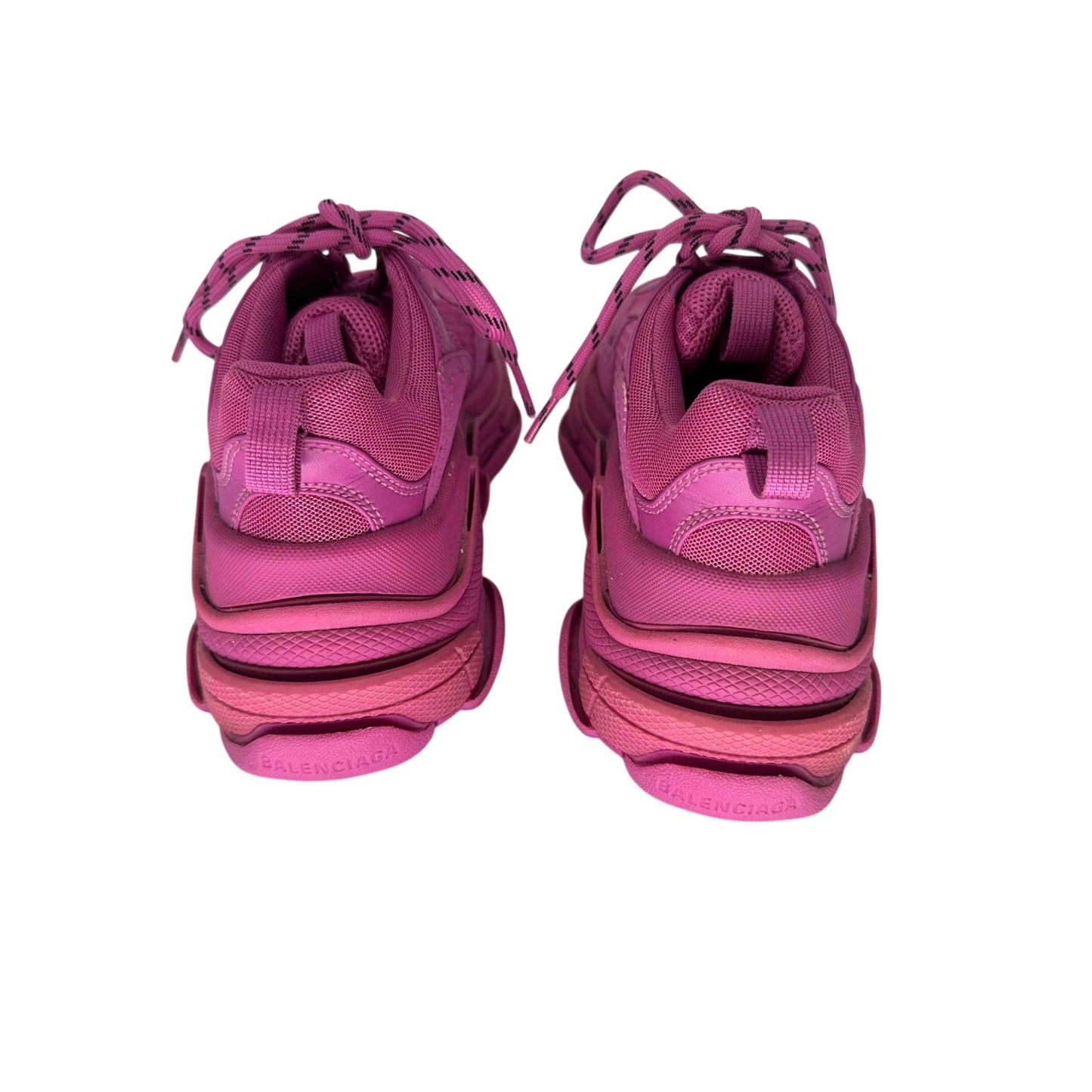 Balenciaga Vegan Leather Triple S Trainers Sneakers