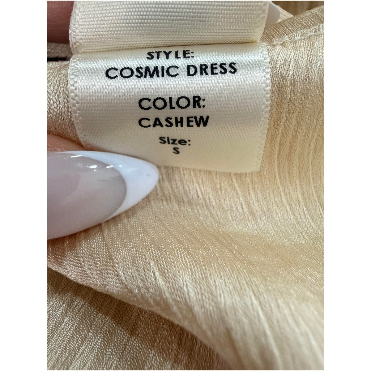Baobab Cosmic Round Neck One Sleeve Maxi Dress