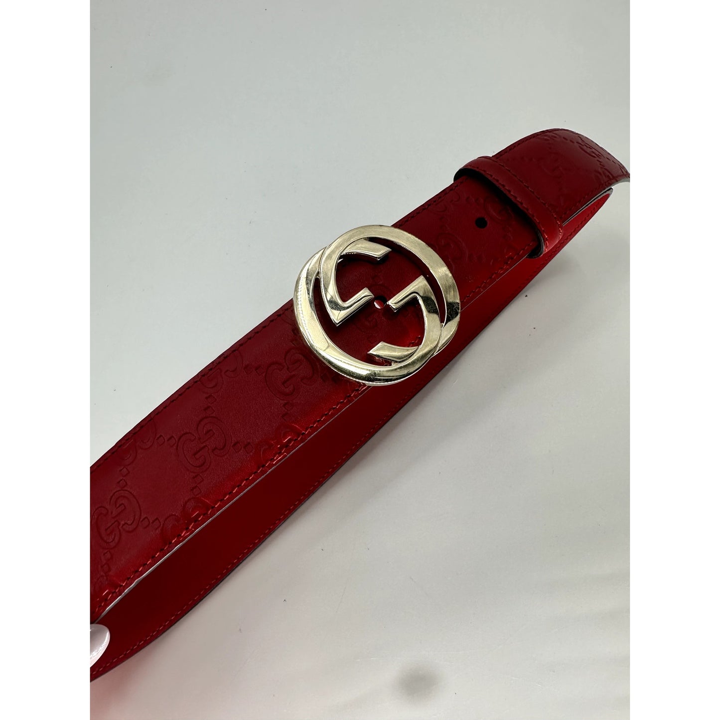 Gucci Leather GG Guccissima Monogram Belt