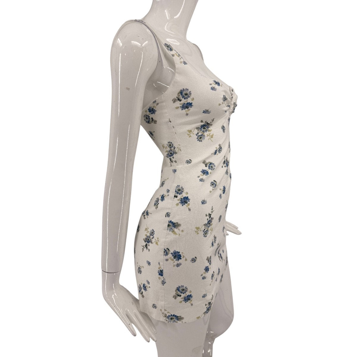 Bardot Cotton Blend Floral Cello Floral Print Mini Dress