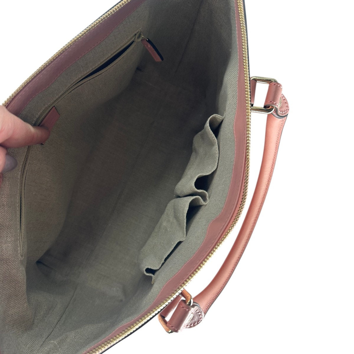 Gucci Leather Microguccissima Tote Bag