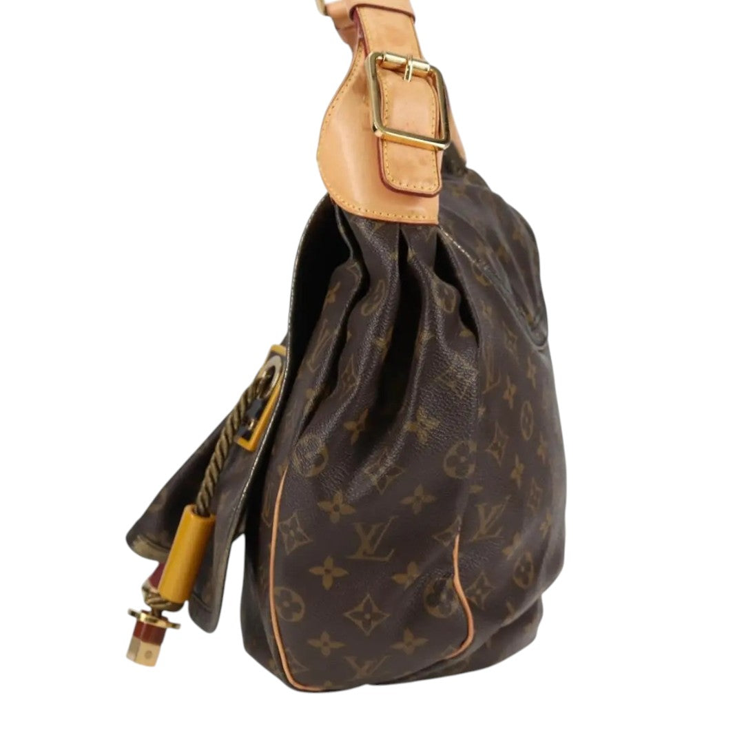 Louis Vuitton Limited Edition Monogram Canvas Kalahari Shoulder Bag Brown