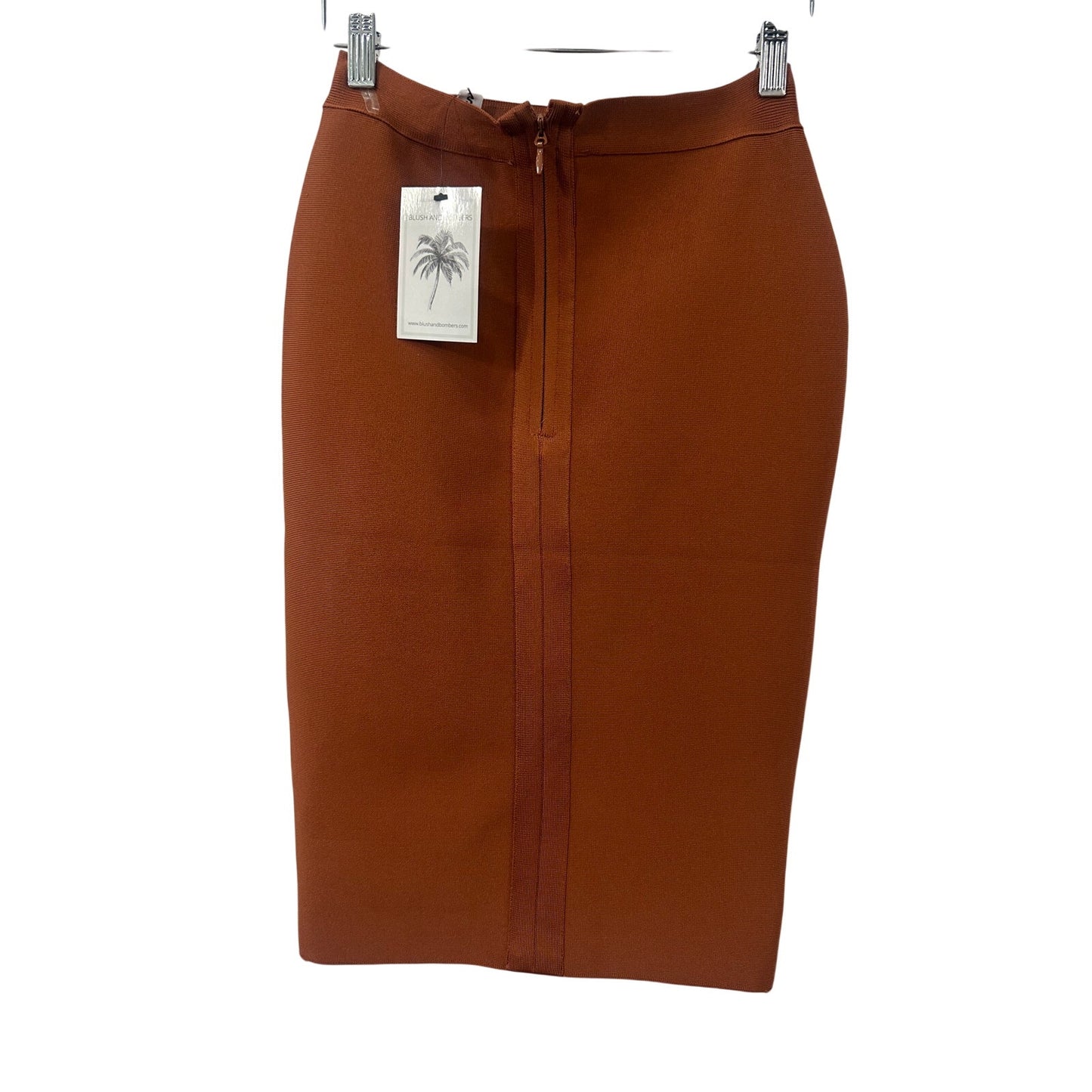 Blush & Bombers Tic Toc Pencil High Waist Bandage Skirt