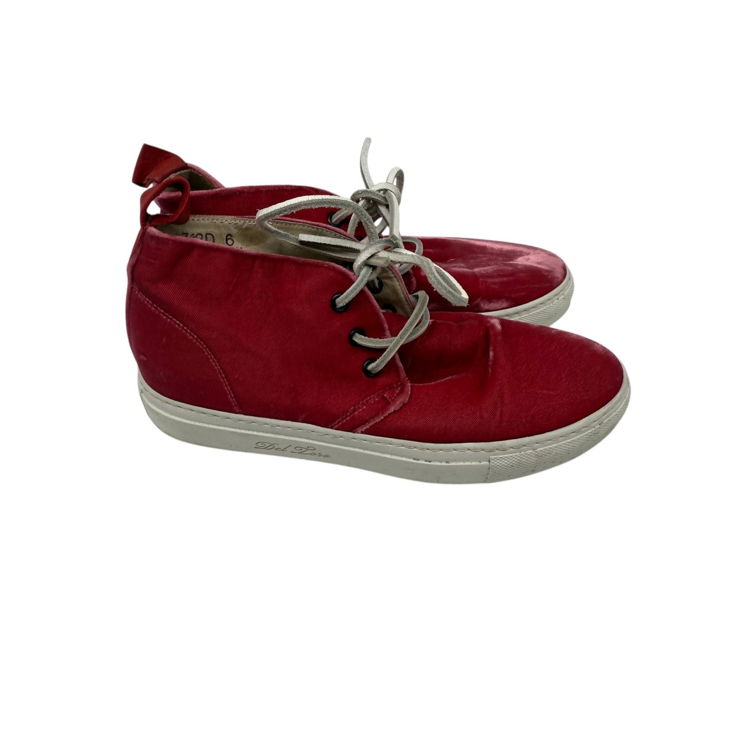 Del Toro Suede Lace Up High Top Sneakers