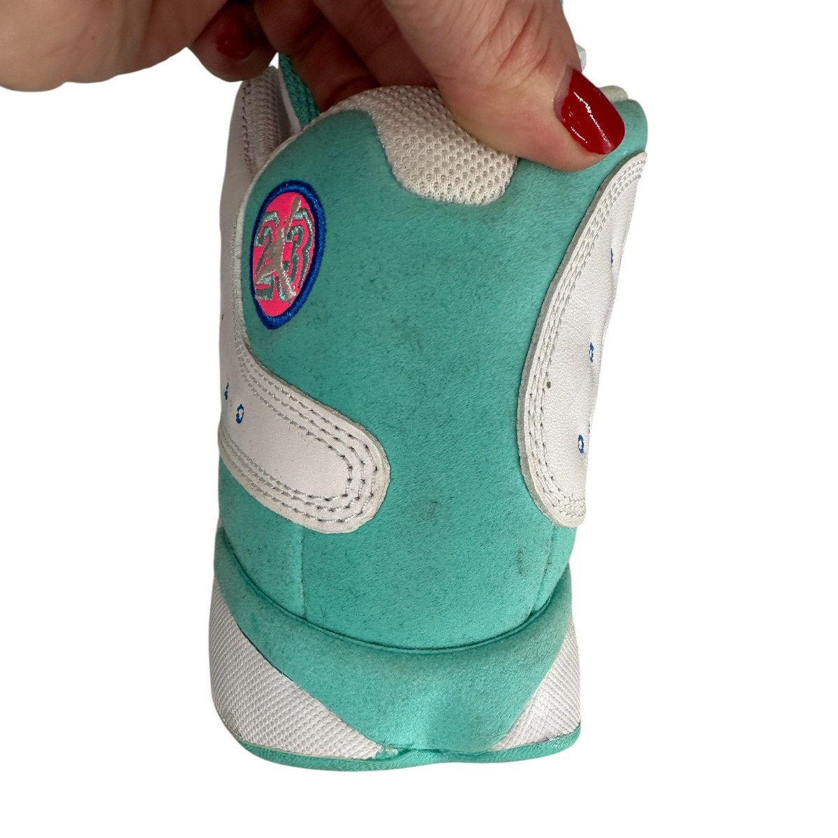 Air Jordan 13 Retro GS Aurora Green Blast Shoes