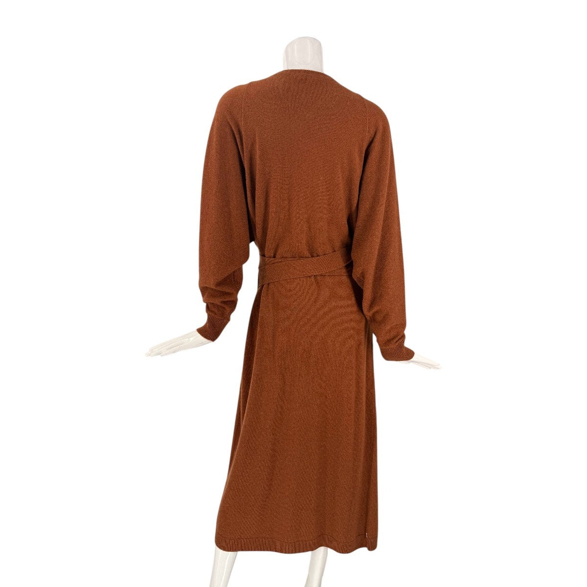 Lafayette 148 Cashmere Blend Dolman Sleeve Wrap Dress