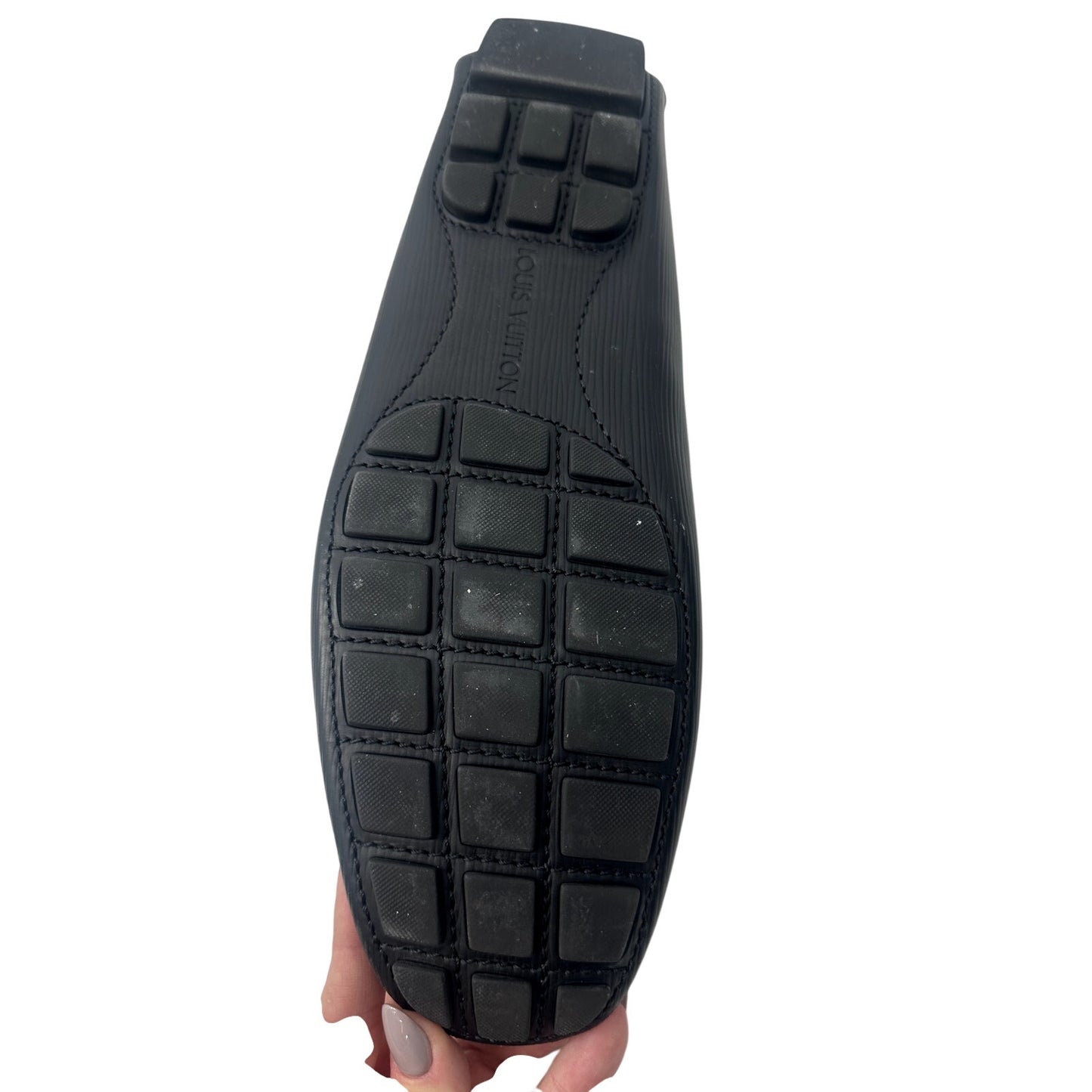 Louis Vuitton Calf Leather Epi Grained LV Logo Monte Carlo Moccasin Loafers