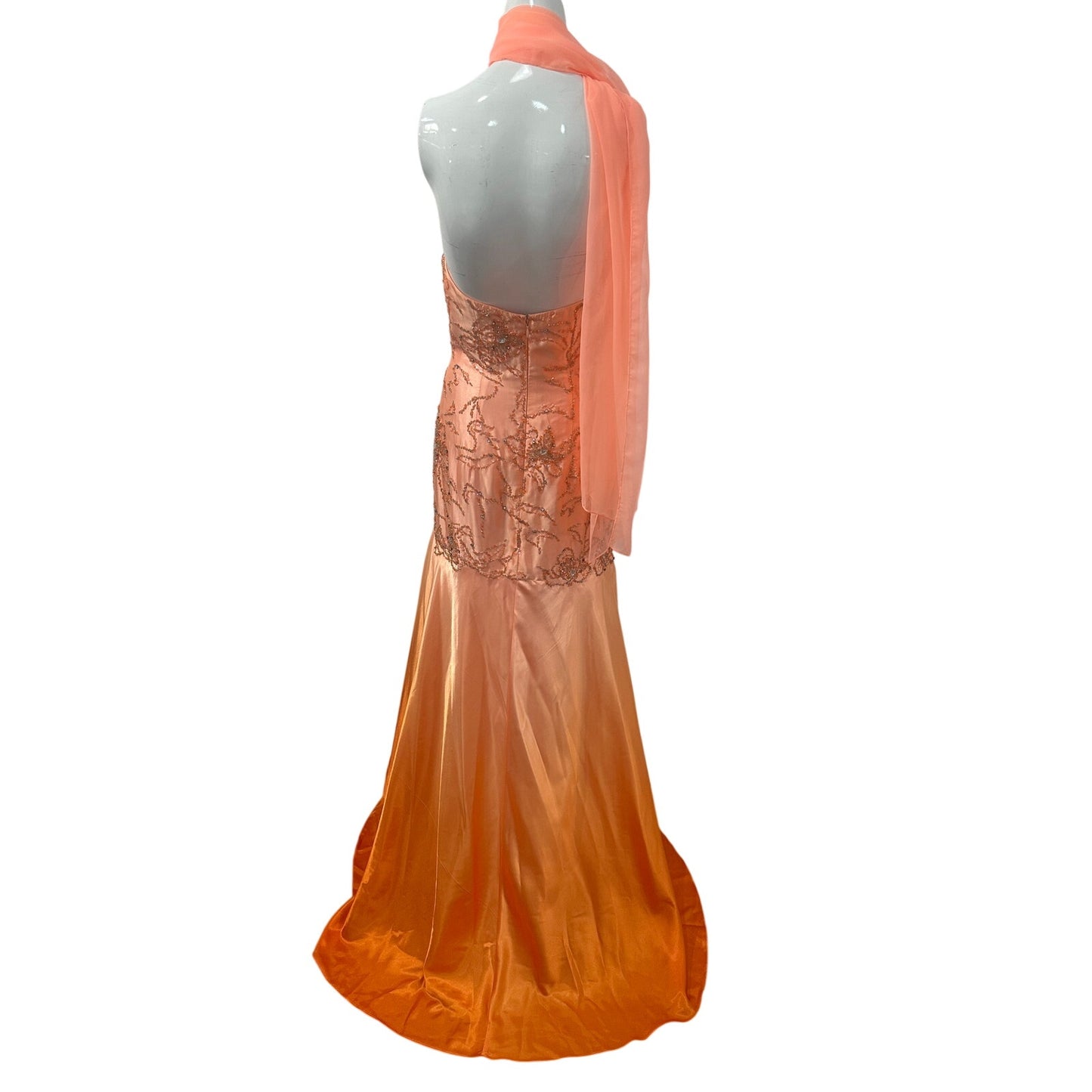 Jovani Couture Beaded Strapless Evening Gown NWT