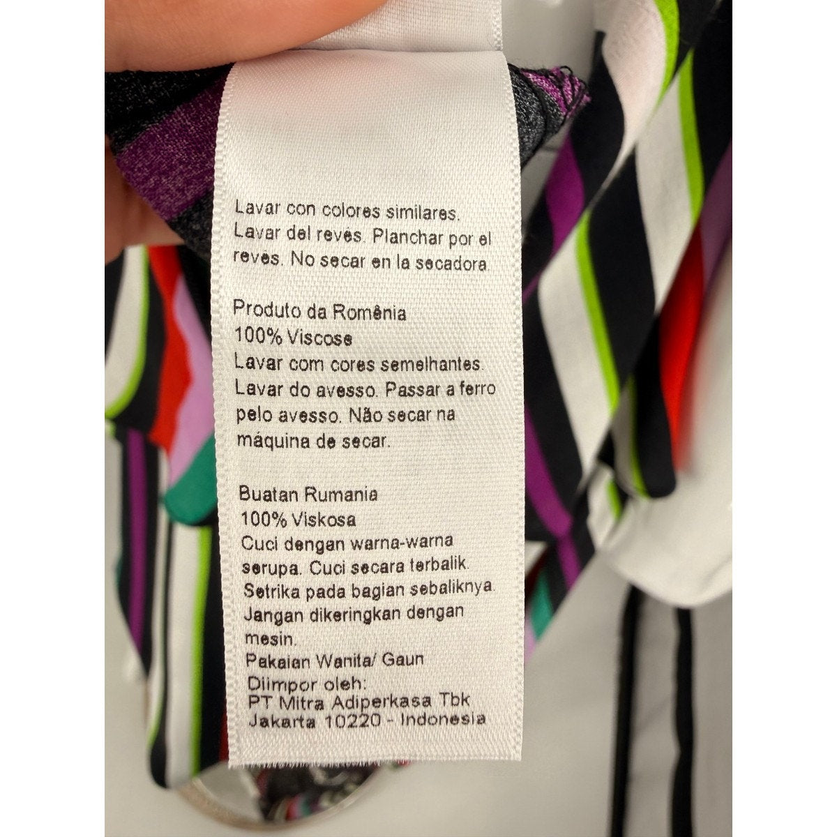 Topshop Stripe Halter Neck Sleeveless Maxi Dress Multicolor