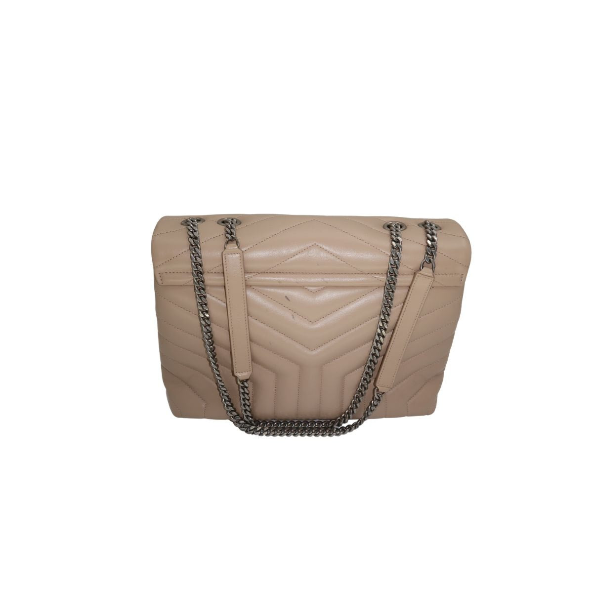 Yves Saint Laurent Quilted Leather LouLou Shoulder Bag