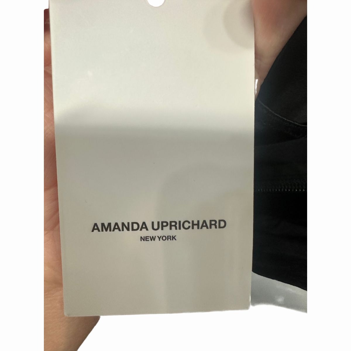 Amanda Uprichard Brantley Mixed Media Silk Cocktail Mini Dress