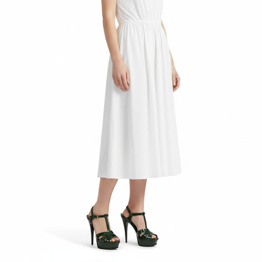 Saint Laurent Patent Leather Tribute Platform Sandals