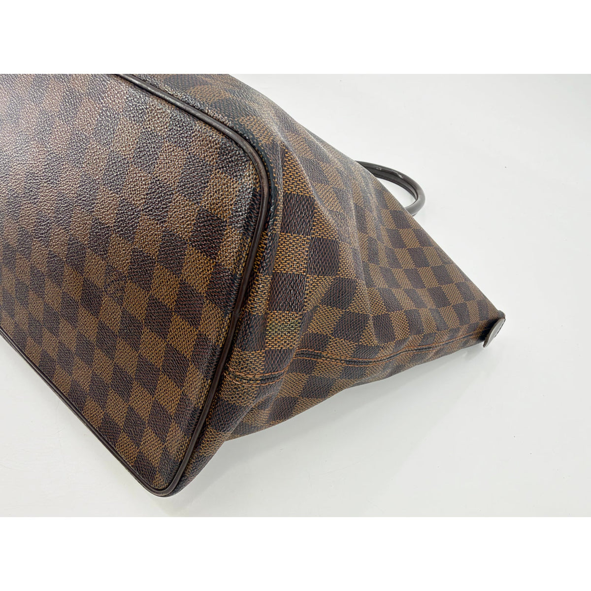 Louis Vuitton Damier Ebene Saleya Tote Brown