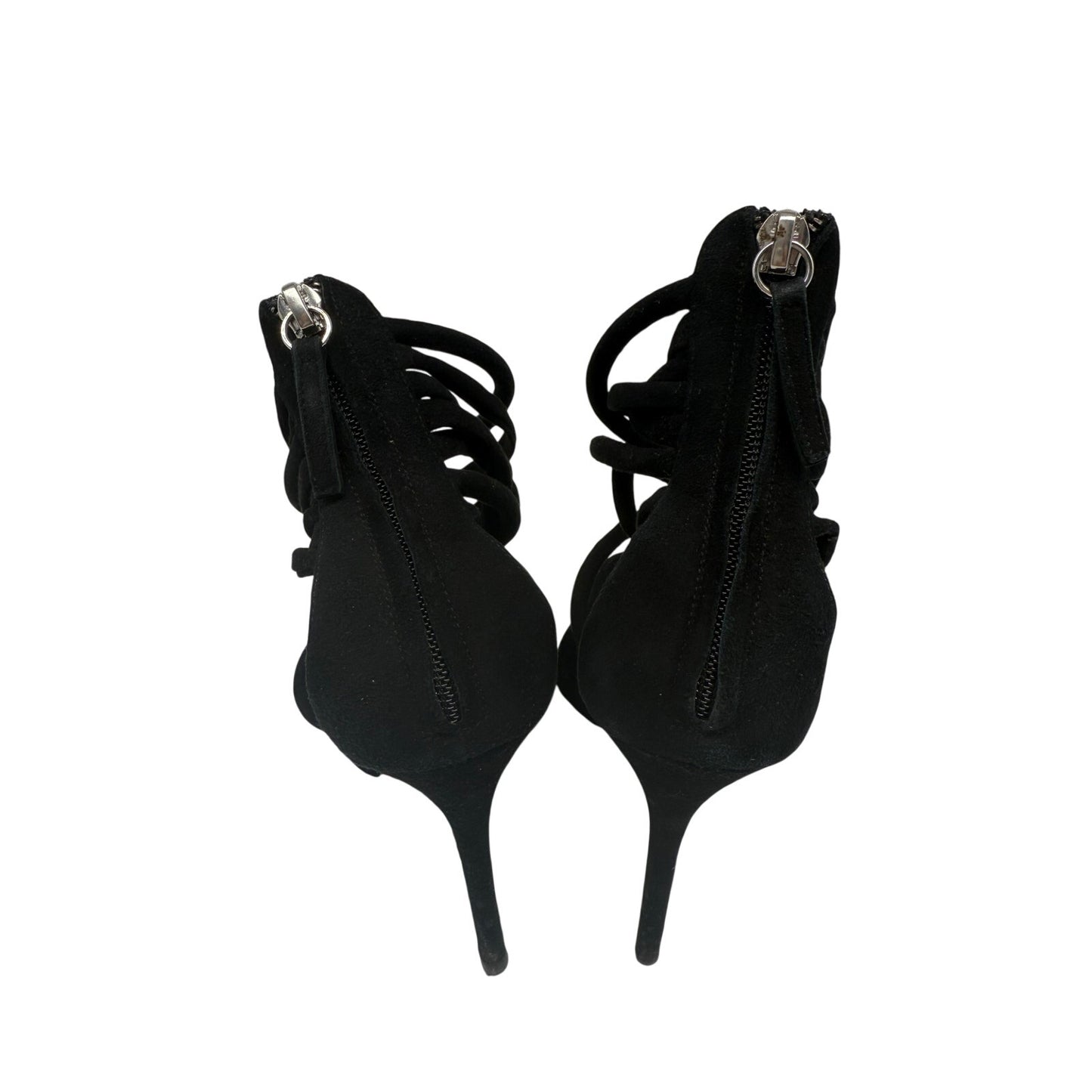 Giuseppe Zanotti Design Suede Runway Strappy Sandals