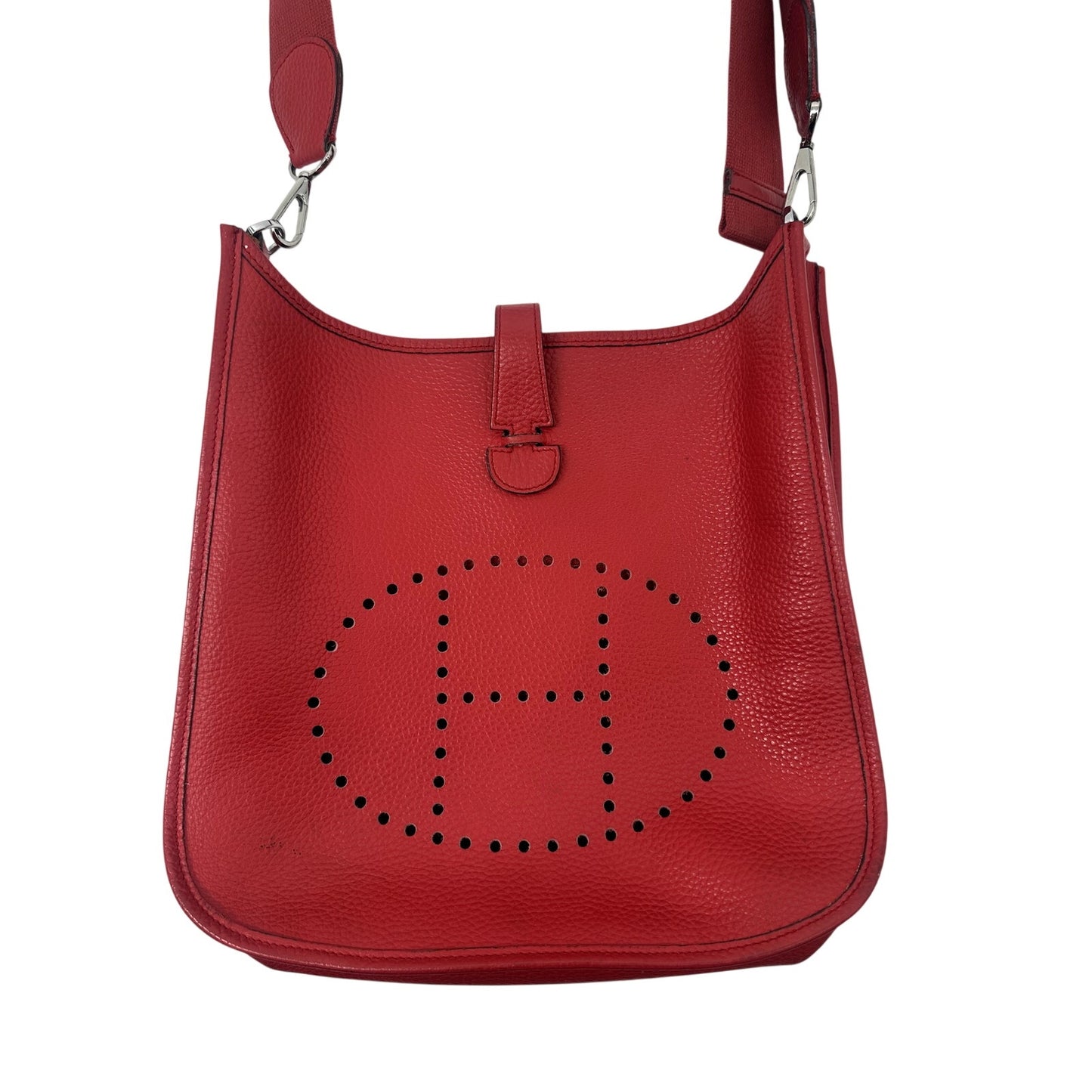 Hermes Leather Evelyn III Shoulder Bag