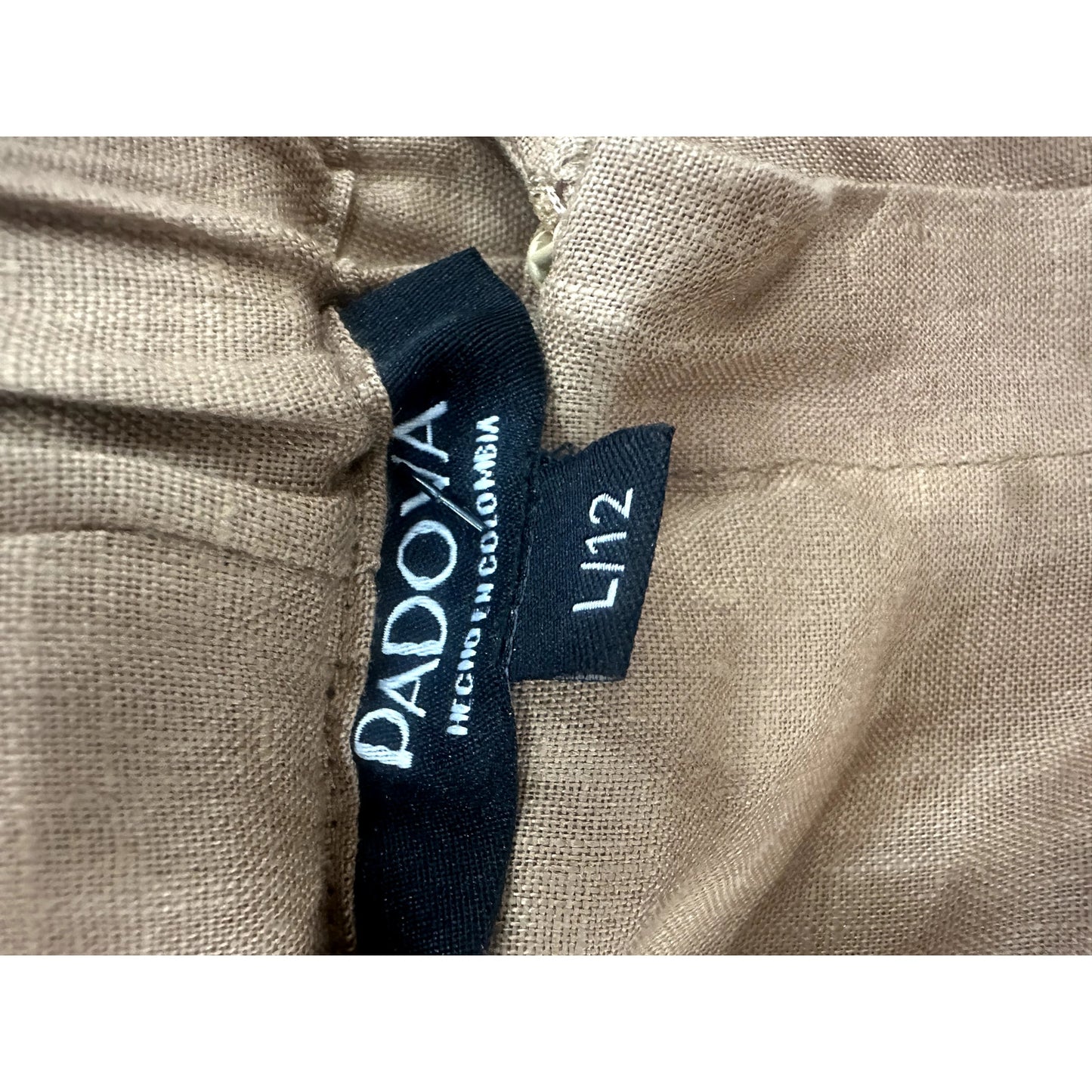 Padova Linen Cala Wide Leg Trouser Pants