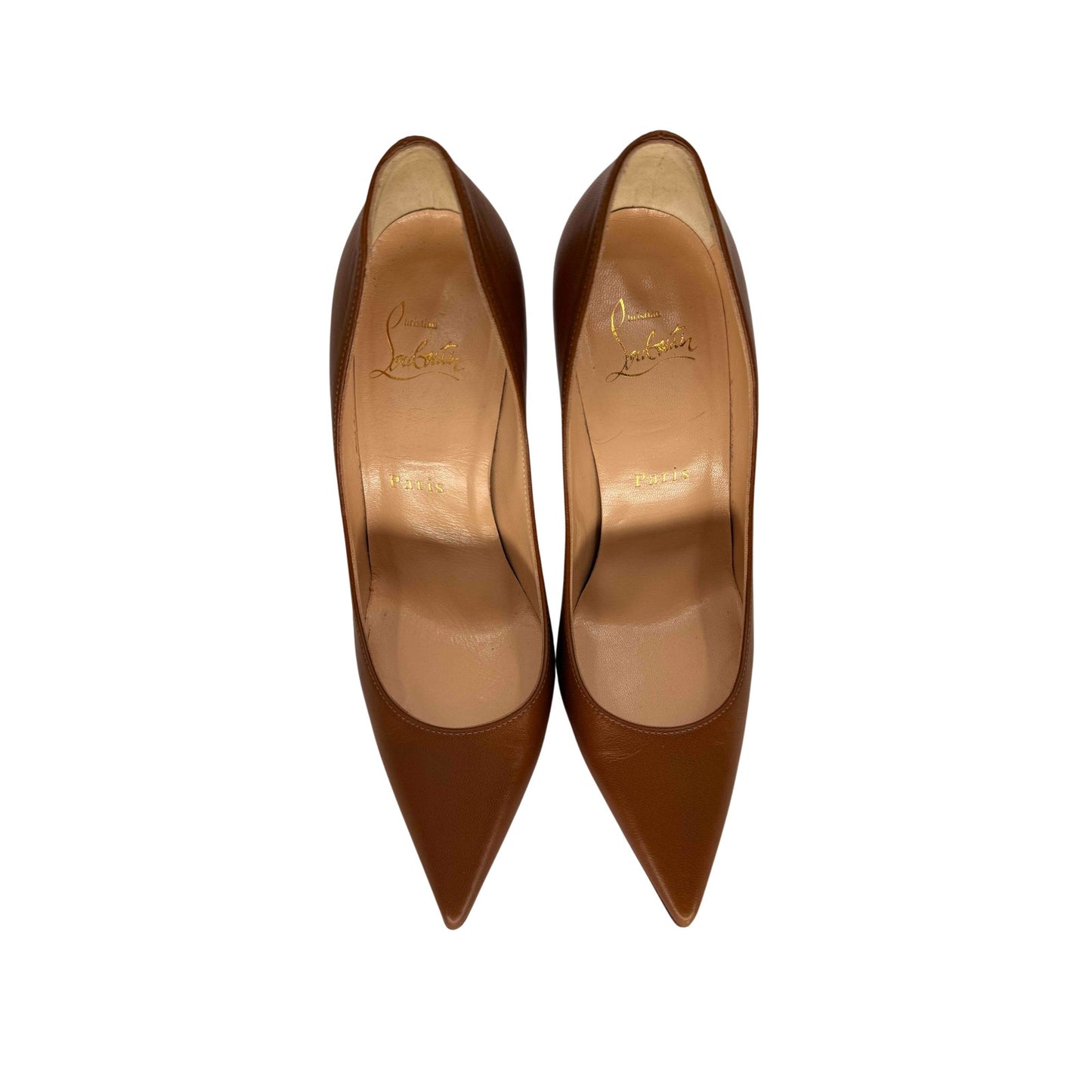 Christian Louboutin Leather Kate Pointed Pumps Heels