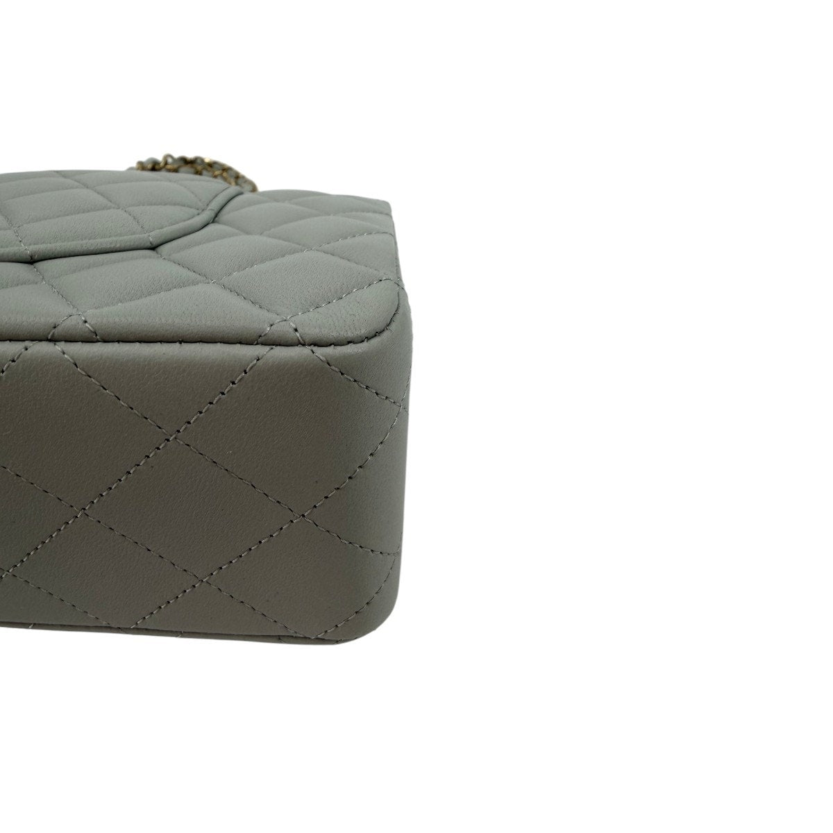 Chanel Lambskin Quilted Classic Double Flap Shoulder Bag