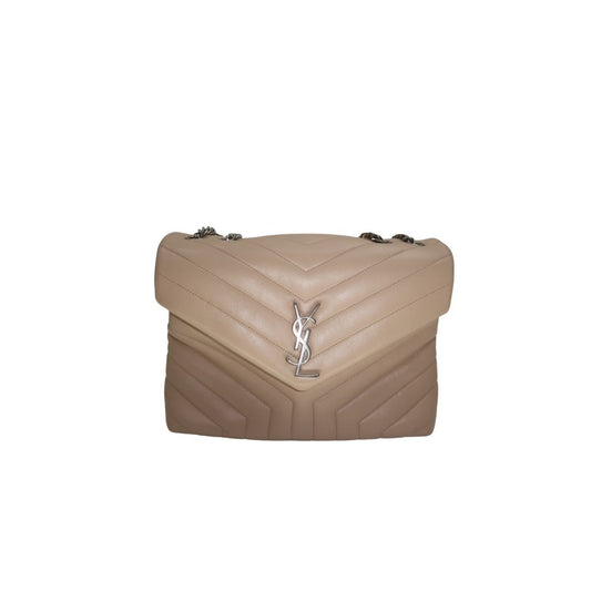 Yves Saint Laurent Quilted Leather LouLou Shoulder Bag