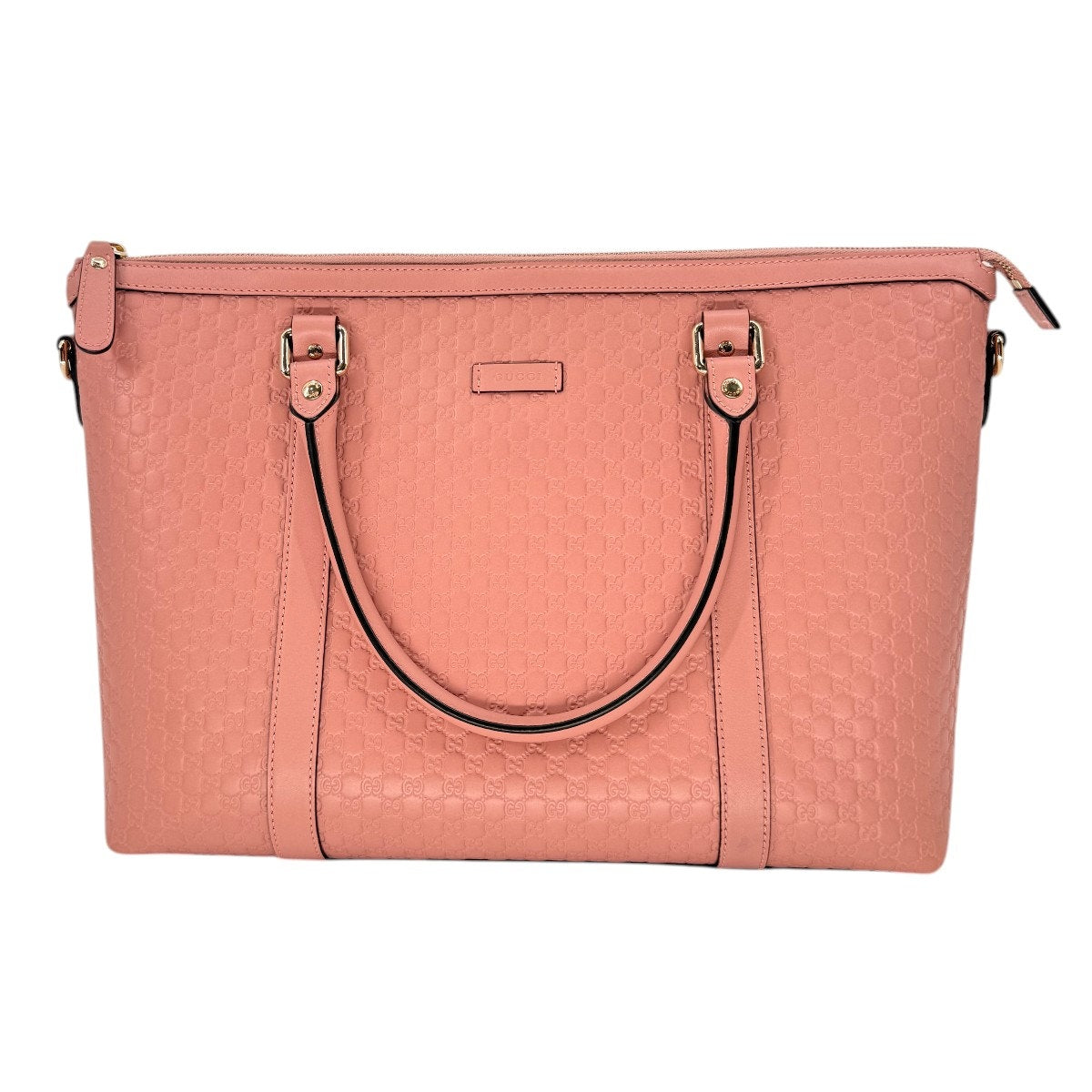 Gucci Leather Microguccissima Tote Bag