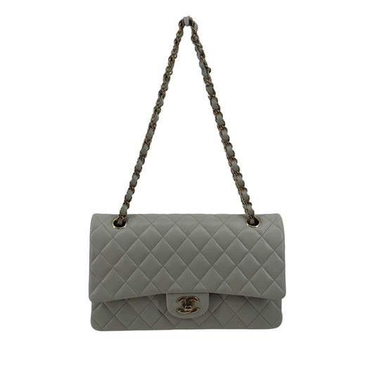 Chanel Lambskin Quilted Classic Double Flap Shoulder Bag