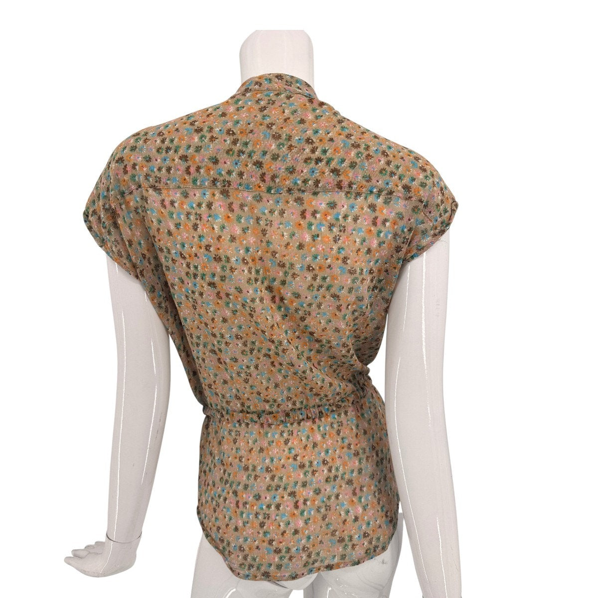 Dolce & Gabbana Floral Print Button Front Blouse
