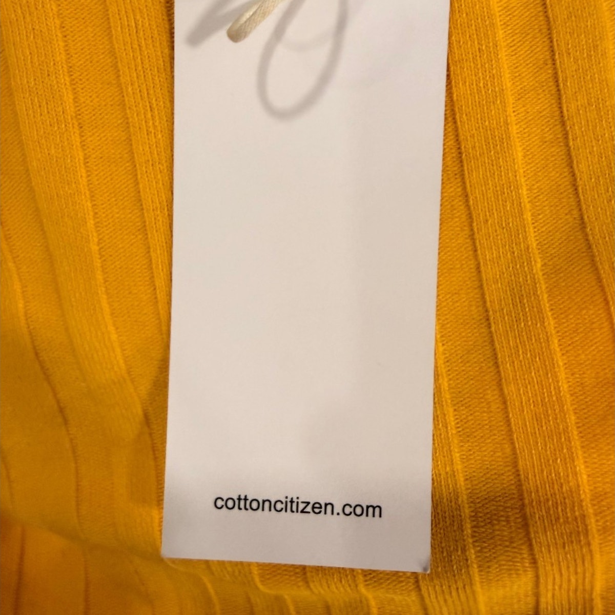 Cotton Citizen Ribbed Stretch Button Front Capri Crop Cardigan