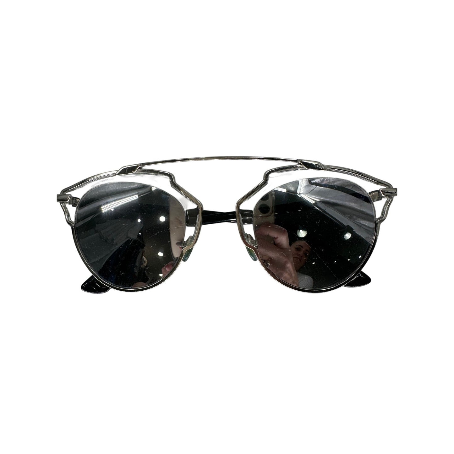 Christian Dior Metal Black Mirrored So Real Sunglasses