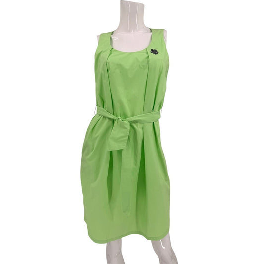 Love Moschino Vintage Sleeveless Belted Knee-Length Dress