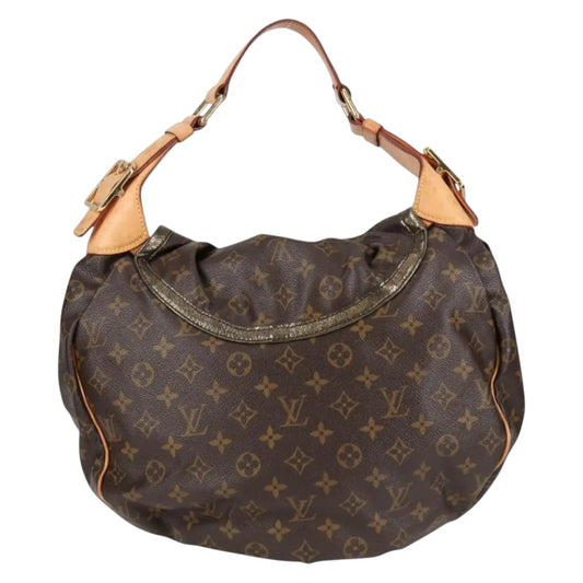 Louis Vuitton Limited Edition Monogram Canvas Kalahari Shoulder Bag Brown