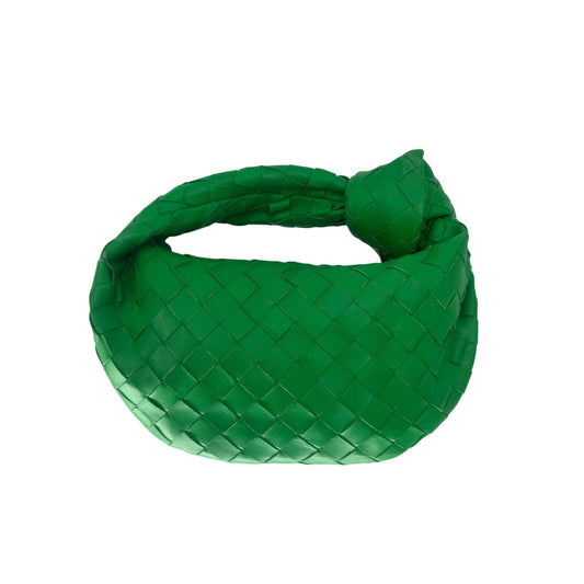 Bottega Veneta Leather Intrecciato Mini Jodie Bag