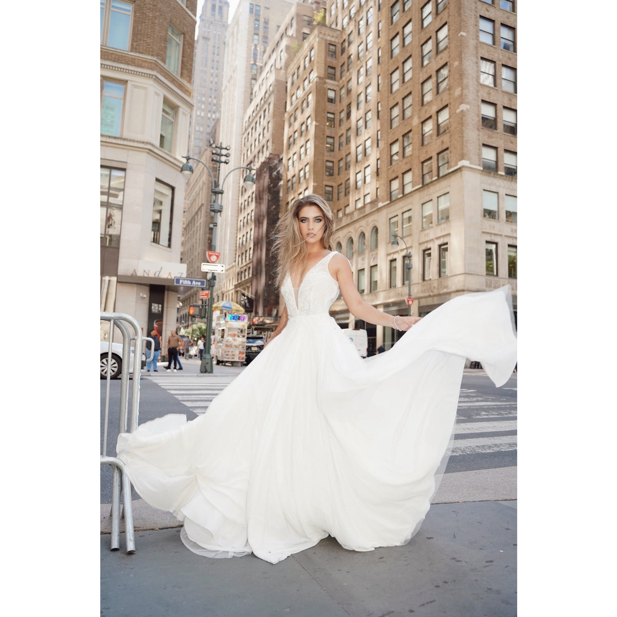 Donata by Rosa Clará Lace Tulle A-Line Wedding Dress