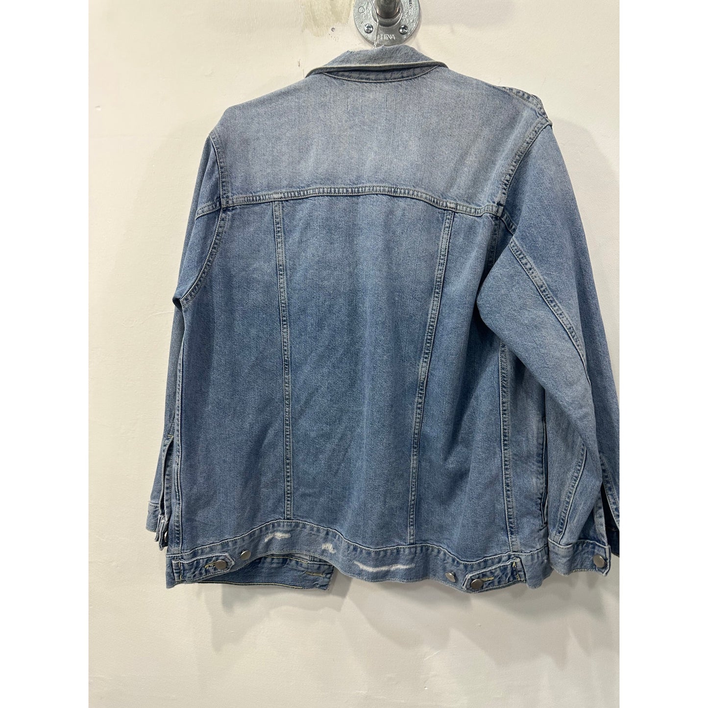 DL1961 Dunaway Denim Oversized Bonmie Trucker Jacket Women's