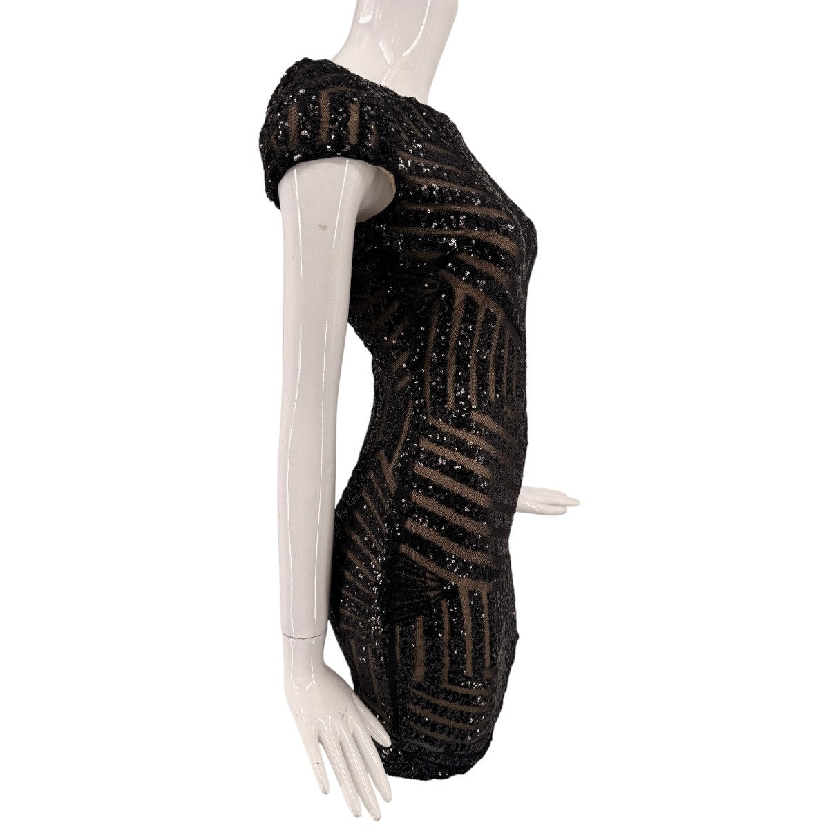 Dress the Population Sequined Tabitha Sheath Mini Dress