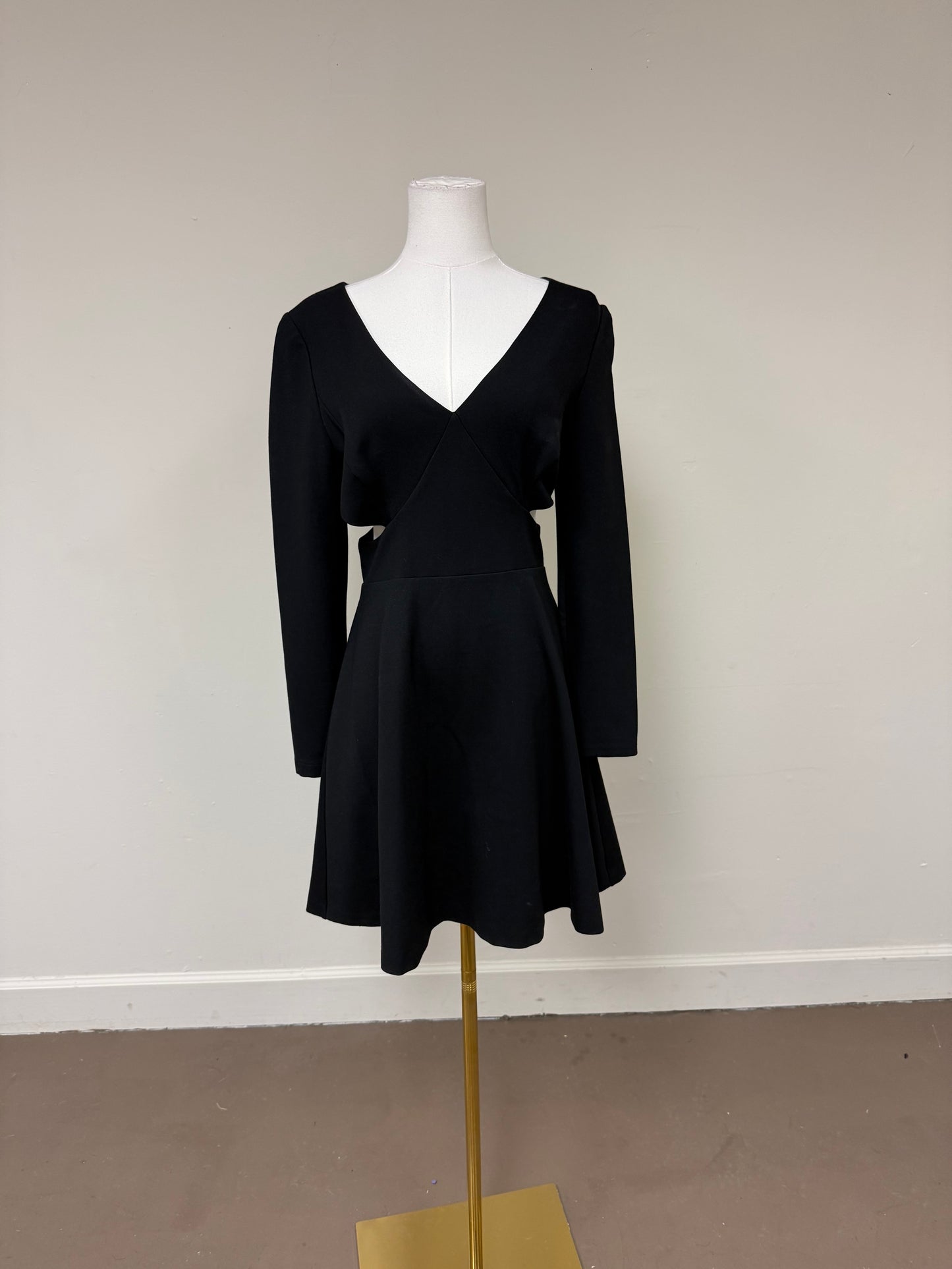 Halston Heritage Black cutout dress