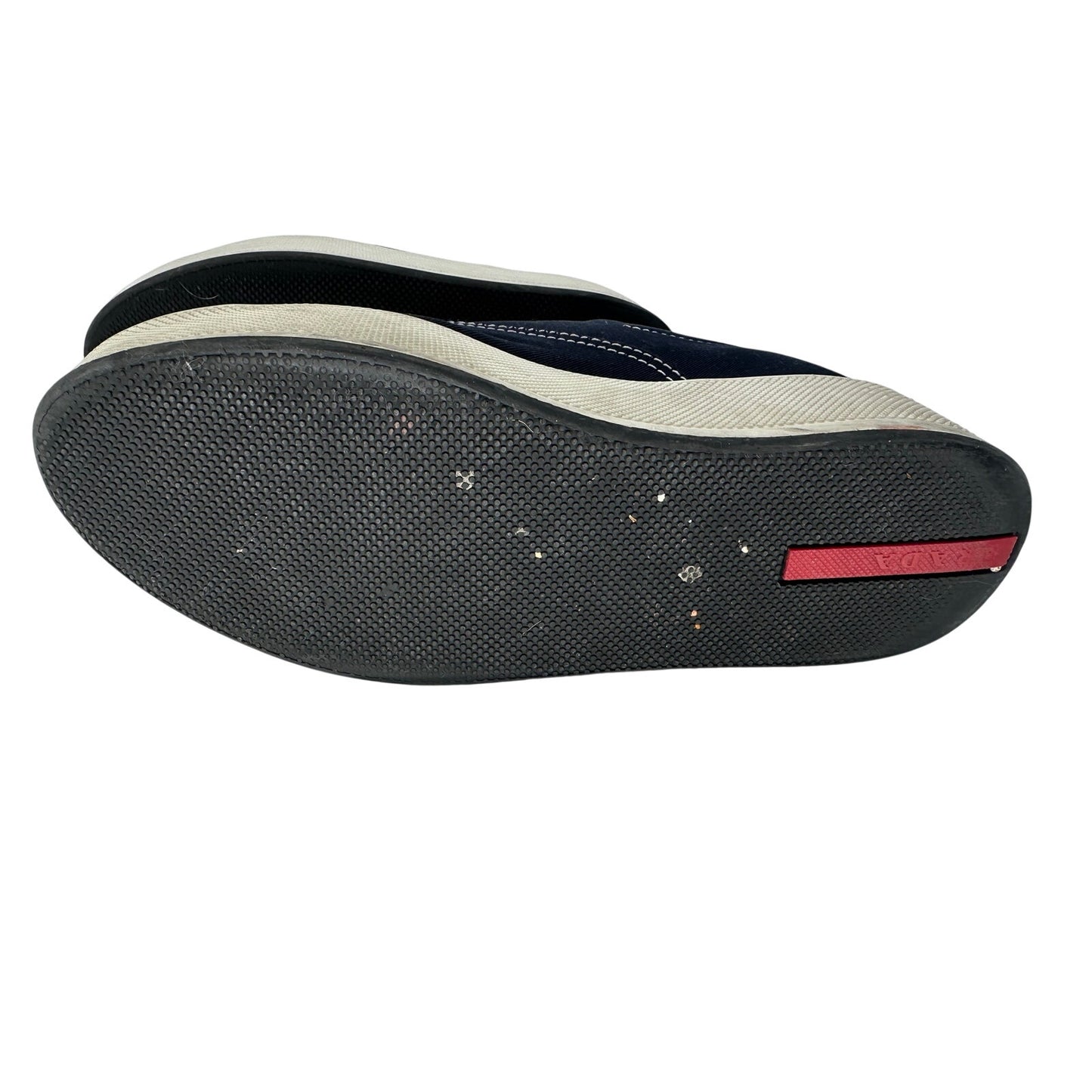 Prada Gabardine Calzature Donna Lace Up Platform Sneakers