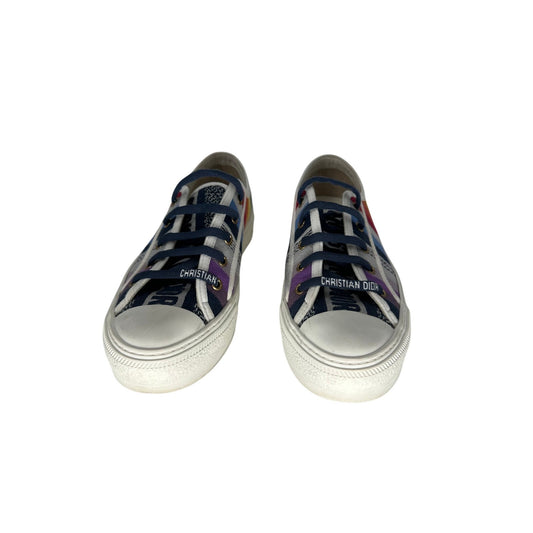 Christian Dior Multicolor Canvas Walk'N'Dior Sneakers