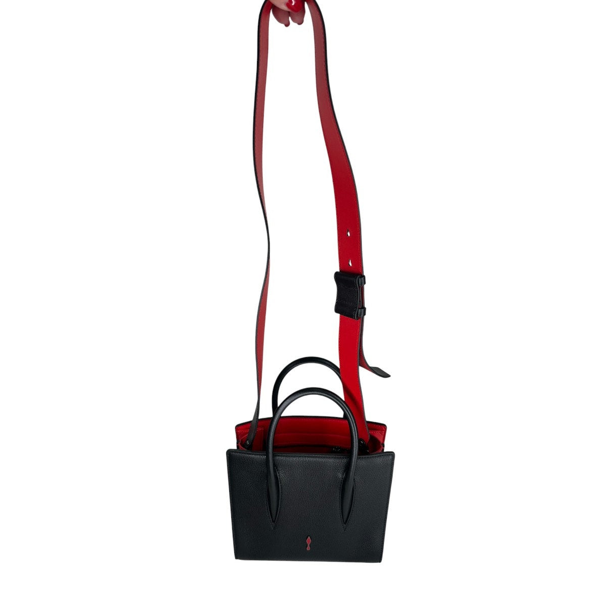 Christian Louboutin Leather Rockstud Paloma Mini Handbag