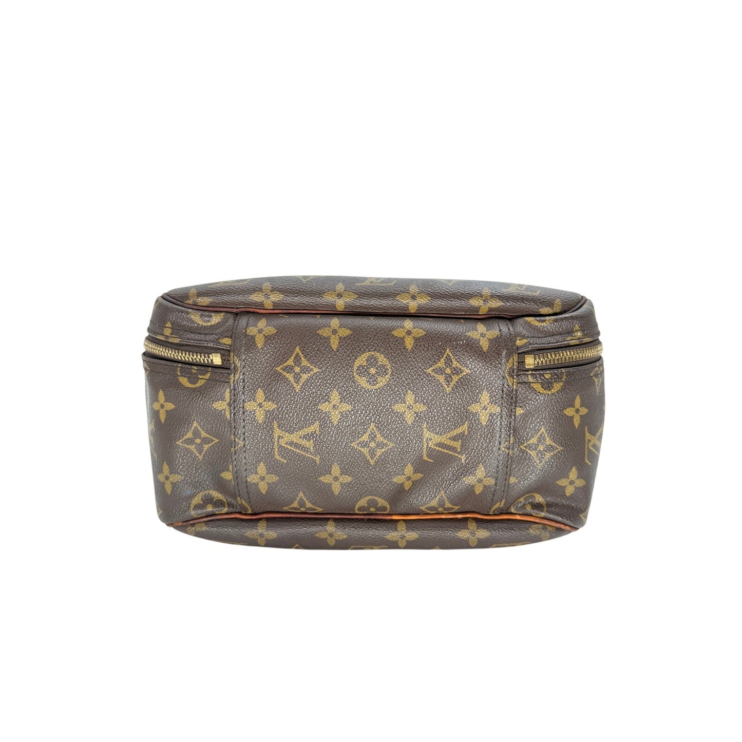 Louis Vuitton Leather Monogram Canvas Excursion Satchel Bag