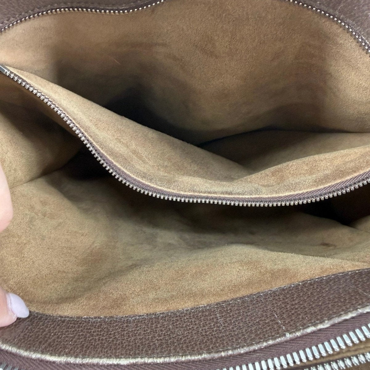 Gucci GG Supreme Tian Leather Tote Bag Ebony Brown Floral Bird Print