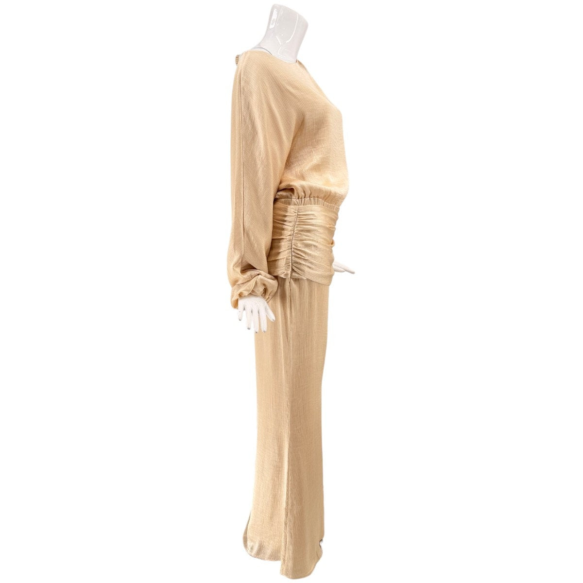 Baobab Cosmic Round Neck One Sleeve Maxi Dress