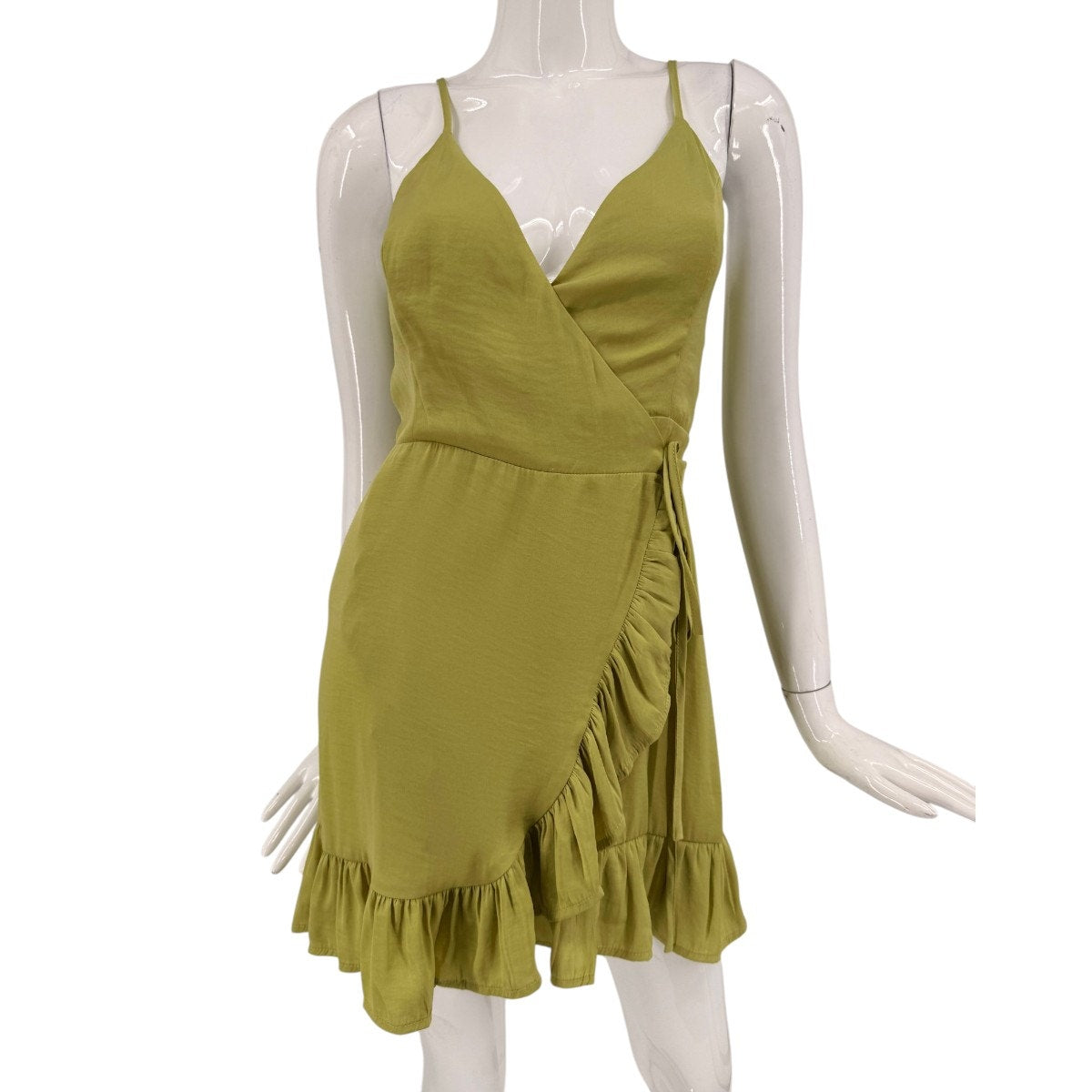 Intimately All My Love Shine V-Neck Wrap Slip Mini Dress