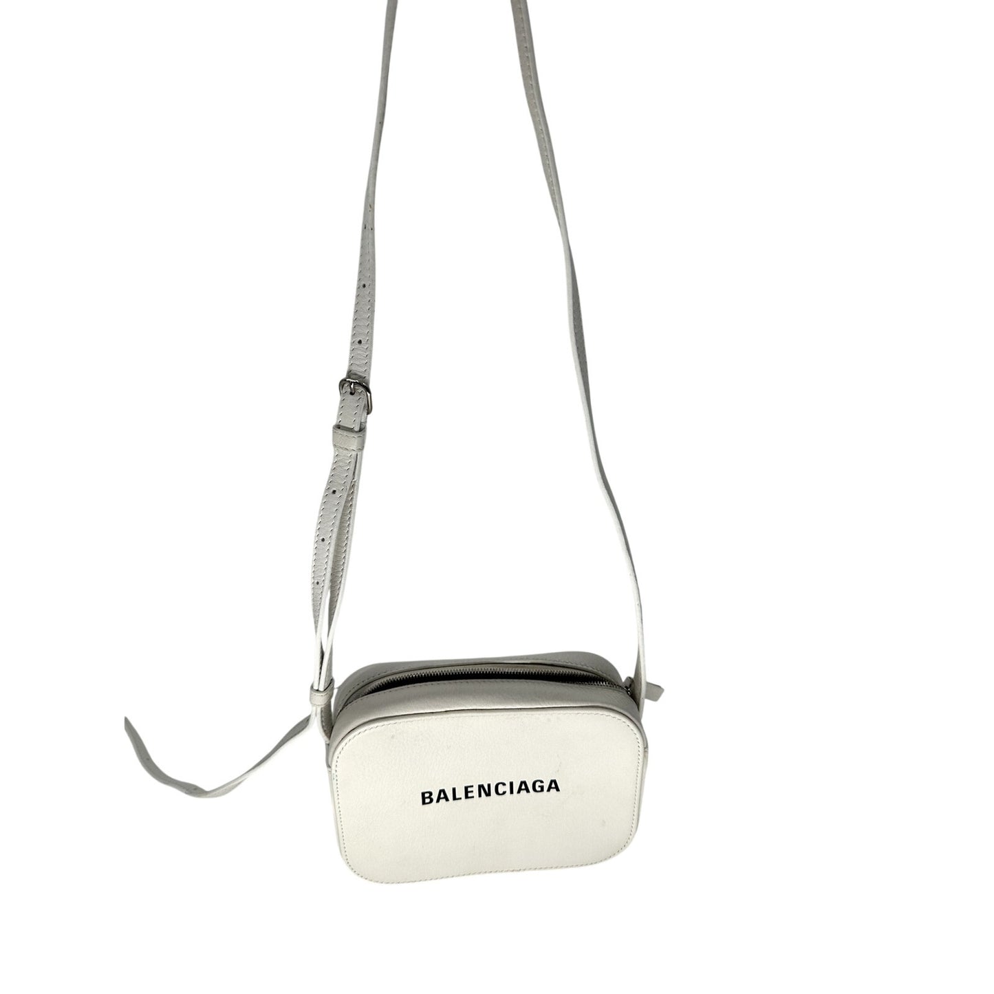 Balenciaga Leather Everyday Ville Crossbody Bag