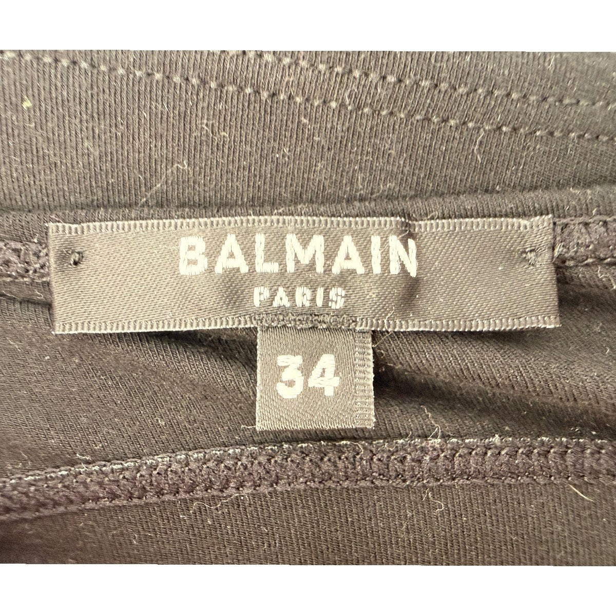 Balmain Logo Strap Cross Back Pullover Sports Bra