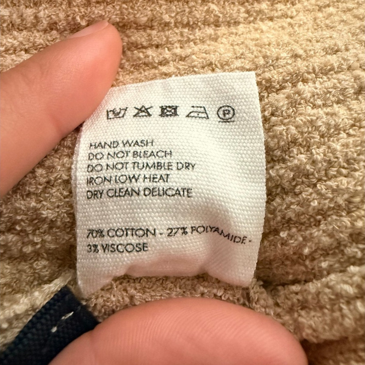 Jacquemus Cotton Blend Ribbed Open Front Cardigan