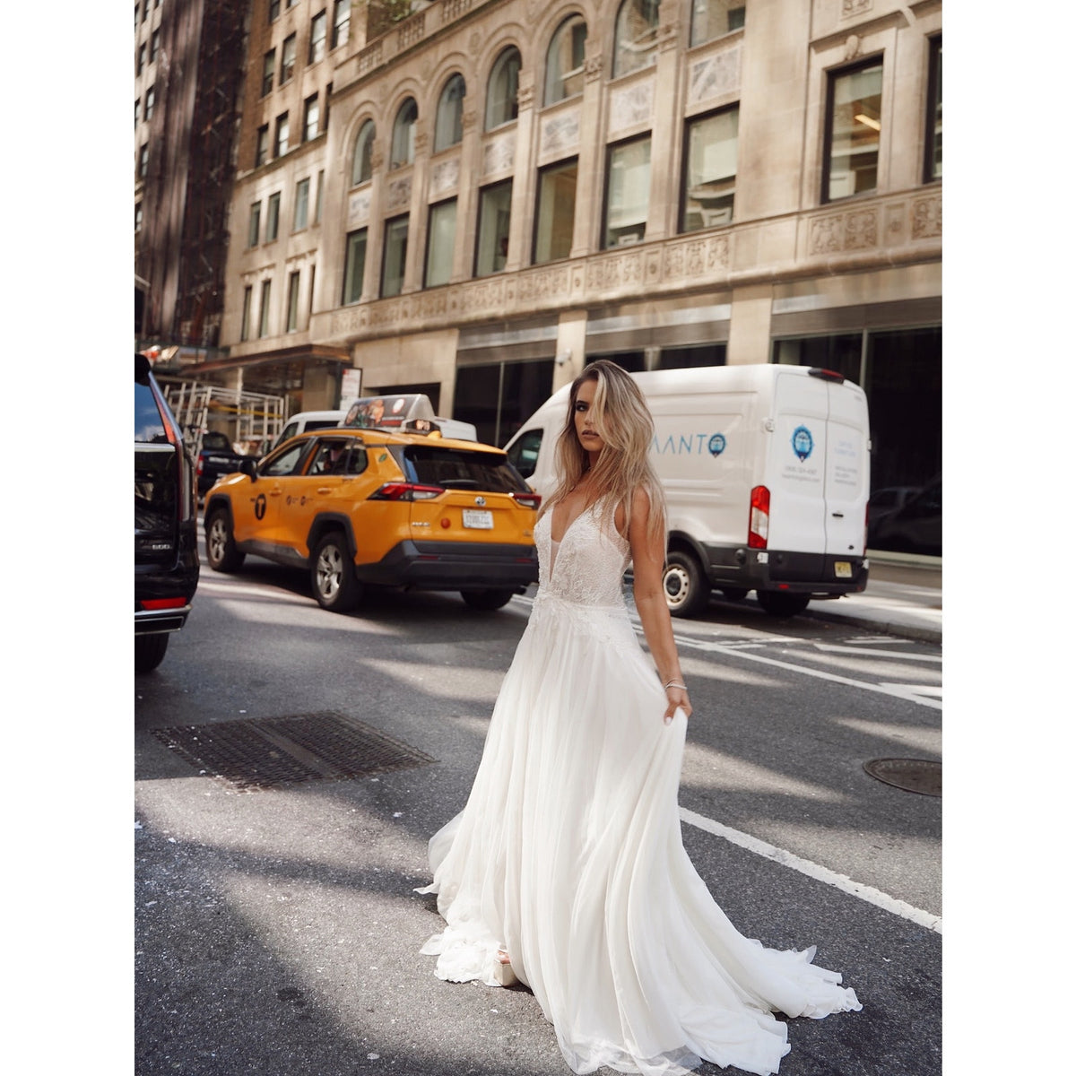 Donata by Rosa Clará Lace Tulle A-Line Wedding Dress